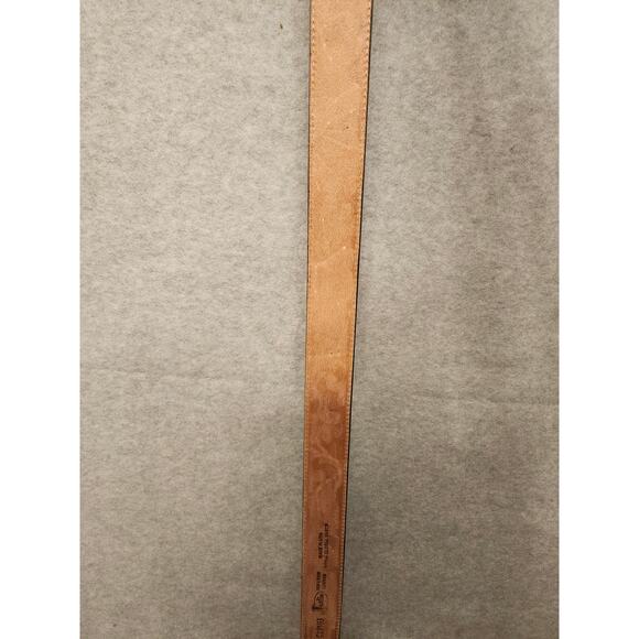 Montana‎ Silversmith Yellowstone Buckle Justin Leather 36 Embroidered West Belt - Picture 11 of 13